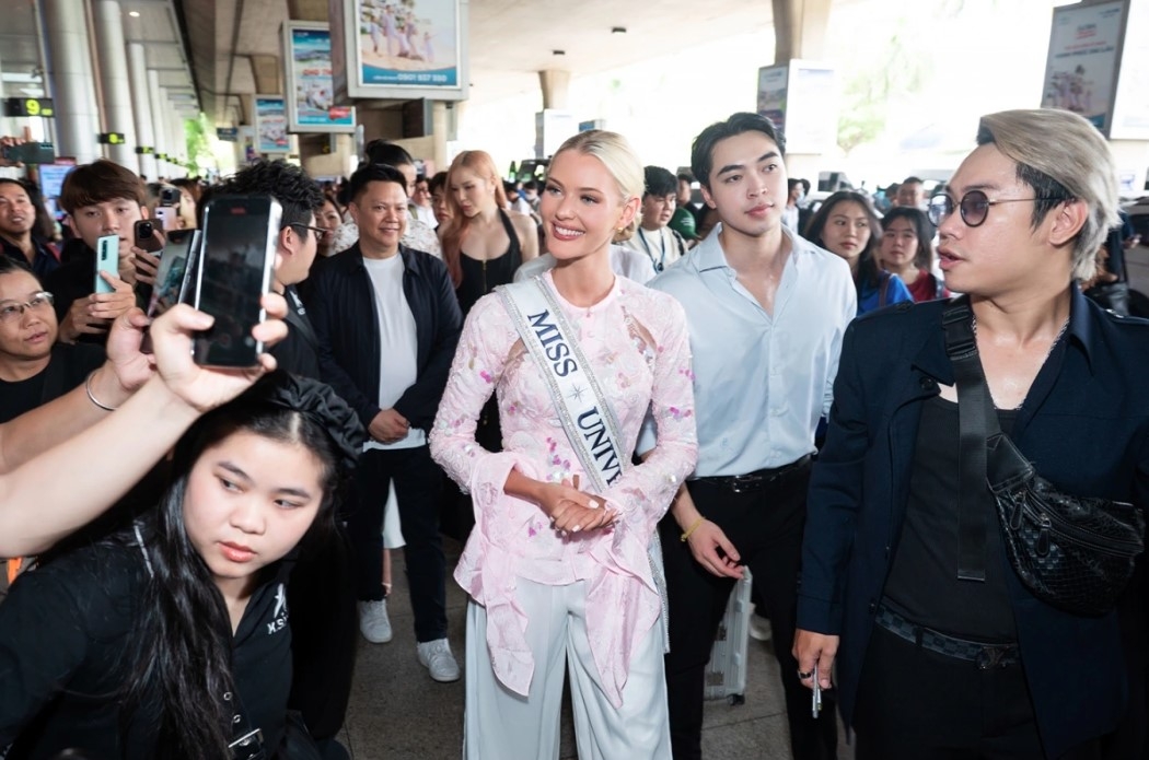 Danish beauty arrives in Vietnam for Miss Universe Vietnam 2025 Kick-off